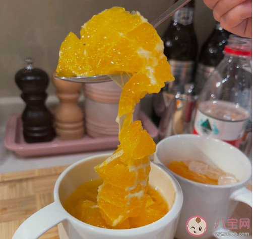 热橙子水做法教程 橙子加热后有什么功效与作用