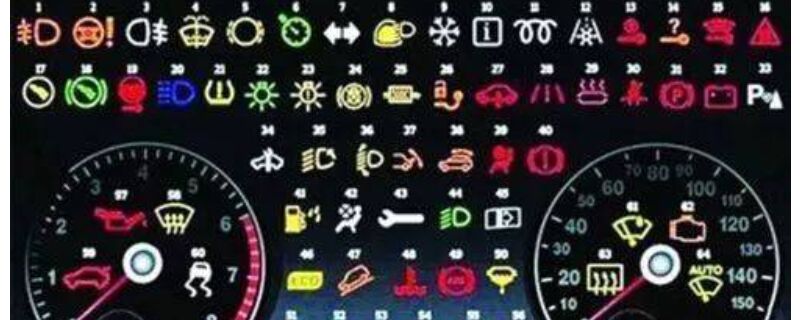 汽车故障灯图标大全，分别都代表什么意思？