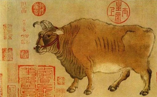 五牛图的寓意是什么?牛在古代地位如何?